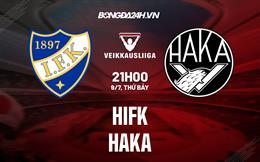 Nhận định, dự đoán HIFK vs Haka 21h00 ngày 9/7 (VĐQG Phần Lan 2022)