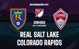 Nhận định Real Salt Lake vs Colorado Rapids 9h00 ngày 10/7 (Nhà Nghề Mỹ 2022)