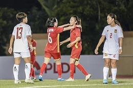 Đè bẹp Timor Leste, nữ Việt Nam chính thức vào bán kết giải Đông Nam Á 2022