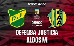 Nhận định Defensa Justicia vs Aldosivi 5h00 ngày 12/7 (VĐQG Argentina 2022)