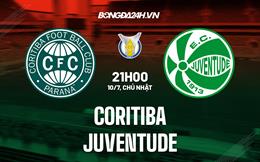 Nhận định bóng đá Coritiba vs Juventude 21h00 ngày 10/7 (VĐQG Brazil 2022)