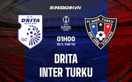 Nhận định Drita vs Inter Turku 1h00 ngày 13/7 (Europa Conference League 2022/23)