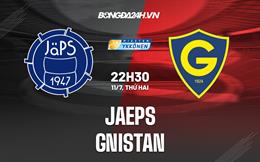 Nhận định,  JaePS vs Gnistan 22h30 ngày 11/7 (Hạng 2 Phần Lan 2022)