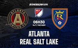 Nhận định Atlanta vs Real Salt Lake 6h30 ngày 14/7 (Nhà Nghề Mỹ 2022)