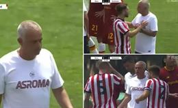 Đá giao hữu, Mourinho vẫn hùng hục vào sân đòi rút thẻ đỏ cho đối thủ