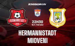 Nhận định Hermannstadt vs Universitatea Cluj VĐQG Romania 2022/23