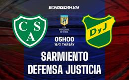 Nhận định Sarmiento vs Defensa Justicia 5h00 ngày 16/7 (VĐQG Argentina 2022)