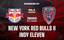 Nhận định New York Red Bulls II vs Indy Eleven 6h00 ngày 16/7 (Hạng Nhất Mỹ 2022)