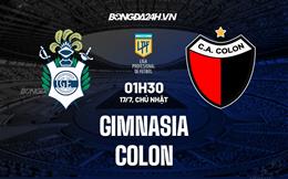 Nhận định bóng đá Gimnasia vs Colon 1h30 ngày 17/7 (VĐQG Argentina 2022)