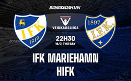 Nhận định IFK Mariehamn vs HIFK 22h30 ngày 16/7 (VĐQG Phần Lan 2022)