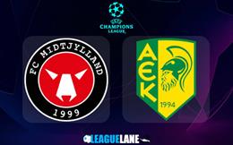 Nhận định, soi kèo Midtjylland vs AEK Larnaca 0h45 ngày 20/7 (Champions League 2022/23)