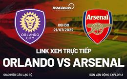 Link xem trực tiếp Orlando vs Arsenal hôm nay 21/7 Giao hữu 2022 (Full HD)