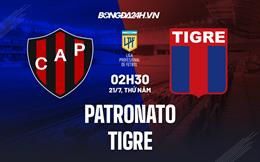 Nhận định,  Patronato vs Tigre 2h30 ngày 21/7 (VĐQG Argentina 2022)