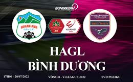 Trực tiếp VTV6 HAGL vs Bình Dương vòng 8 V-League 2022