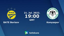 Nhận định BATE Borisov vs Konyaspor 2h00 ngày 22/7 (Europa Conference League 2022/23)