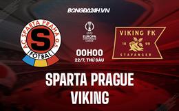 Nhận định Sparta Prague vs Viking 0h00 ngày 22/7 (Europa Conference League 2022/23)