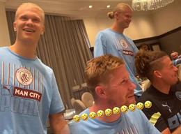 Được đồng đội ở Man City tổ chức sinh nhật, Haaland nói gì?