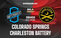 Nhận định Colorado Springs vs Charleston Battery 8h00 ngày 23/7 (Hạng Nhất Mỹ 2022)