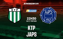 Nhận định bóng đá KTP vs JaPS 22h30 ngày 22/7 (Hạng 2 Phần Lan 2022)