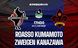 Nhận định Roasso Kumamoto vs Zweigen Kanazawa 17h00 ngày 24/7 (Hạng 2 Nhật 2022)
