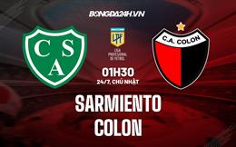 Nhận định,  Sarmiento vs Colon 1h30 ngày 24/7 (VĐQG Argentina 2022)