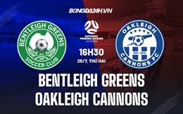 Nhận định Bentleigh Greens vs Oakleigh Cannons 16h30 ngày 25/7 (VĐ bang Victoria 2022)