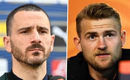 Bonucci cảnh báo De Ligt cần tôn trọng Juventus