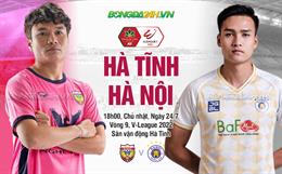 Thắng nhọc Hà Tĩnh, Hà Nội vươn lên đỉnh bảng V-League 2022