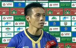 Văn Quyết khiêm tốn sau 3 điểm trước Hồng Lĩnh Hà Tĩnh