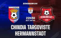 Nhận định Chindia Targoviste vs Hermannstadt 22h30 ngày 25/7 (VĐQG Romania 2022/23)