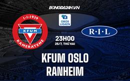 Nhận định,  KFUM Oslo vs Ranheim 23h00 ngày 25/7 (Hạng 2 Na Uy 2022)