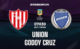 Nhận định Union vs Godoy Cruz 7h30 ngày 26/7 (VĐQG Argentina 2022)