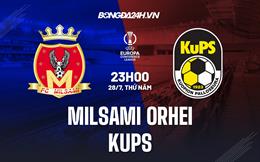 Nhận định,  Milsami vs KuPS 23h00 ngày 28/7 (Europa Conference League 2022/23)