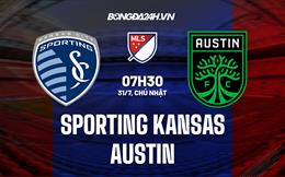 Nhận định,  Sporting Kansas vs Austin 7h30 ngày 31/7 (Nhà nghề Mỹ 2022)