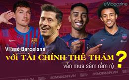 Vì sao Barcelona với tài chính thê thảm vẫn mua sắm rầm rộ?