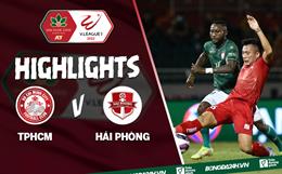 Video tổng hợp: TPHCM 2-1 Hải Phòng (Vòng 10 V.League 2022)
