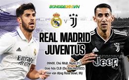 Nhận định Real Madrid vs Juventus (09h00 ngày 31/7): Đại chiến giữa hai gã khổng lồ