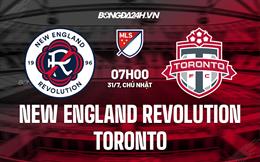 Nhận định New England Revolution vs Toronto 7h00 ngày 31/7 (Nhà Nghề Mỹ 2022)