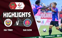 Video tổng hợp: Hà Tĩnh 3-4 Sài Gòn (Vòng 10 V.League 2022)