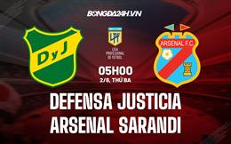 Nhận định Defensa Justicia vs Arsenal Sarandi 5h00 ngày 2/8 (VĐQG Argentina 2022)
