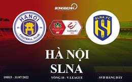 Trực tiếp V.League 2022: Hà Nội vs SLNA link xem ở đâu?