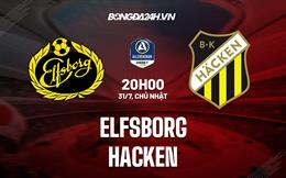 Nhận định,  Elfsborg vs Hacken 20h00 ngày 31/7 (VĐQG Thụy Điển 2022)