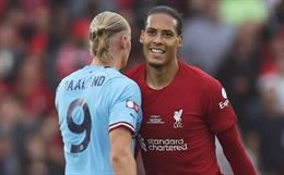 Van Dijk ngả mũ trước Erling Haaland