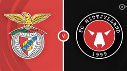 Nhận định,  Benfica vs Midtjylland 2h00 ngày 3/8 (Champions League 2022/23)