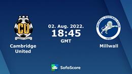 Nhận định,  Cambridge vs Millwall 1h45 ngày 3/8 (Cúp Liên đoàn Anh 2022/23)