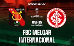 Nhận định,  FBC Melgar vs Internacional 5h15 ngày 5/8 (Copa Sudamericana 2022)