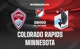 Nhận định, dự đoán Colorado Rapids vs Minnesota 8h00 ngày 7/8 (Nhà nghề Mỹ 2022)