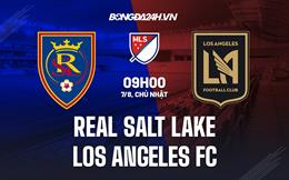 Nhận định Real Salt Lake vs Los Angeles FC 9h00 ngày 7/8 (Nhà nghề Mỹ 2022)