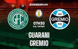 Nhận định, dự đoán Guarani vs Gremio 7h30 ngày 6/8 (Hạng 2 Brazil 2022)