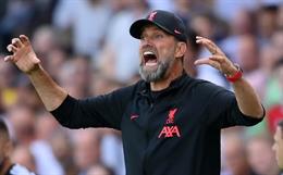 Klopp chỉ trích thái độ của các cầu thủ Liverpool